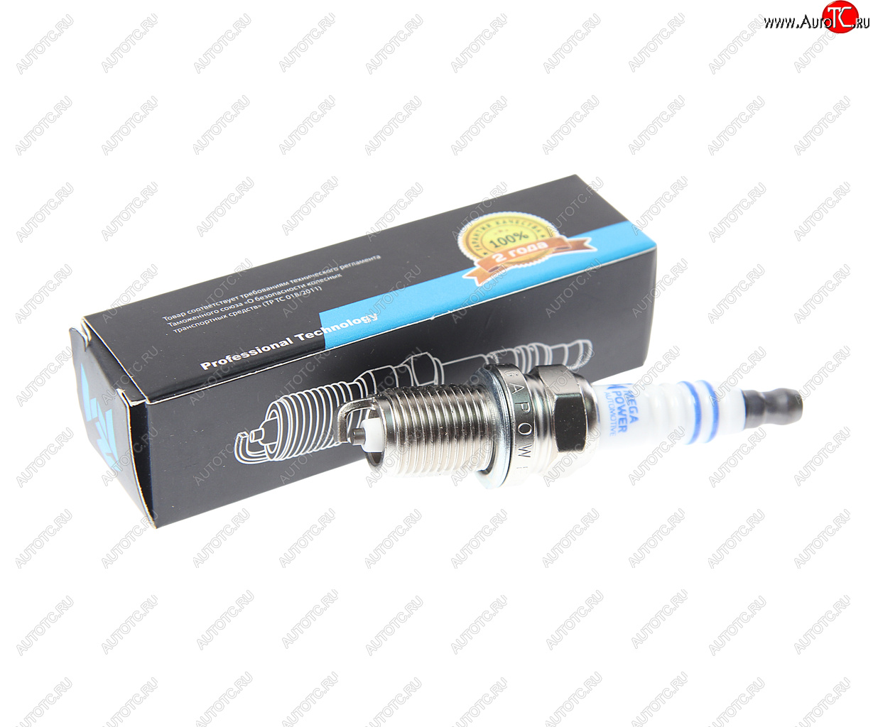 107 р. Свеча зажигания HYUNDAI Accent (99-),Sonata 5,Elantra KIA Rio,Cerato,Sorento (1шт.) MEGAPOWER MEGAPOWER 370-31-026  с доставкой в г. Керчь