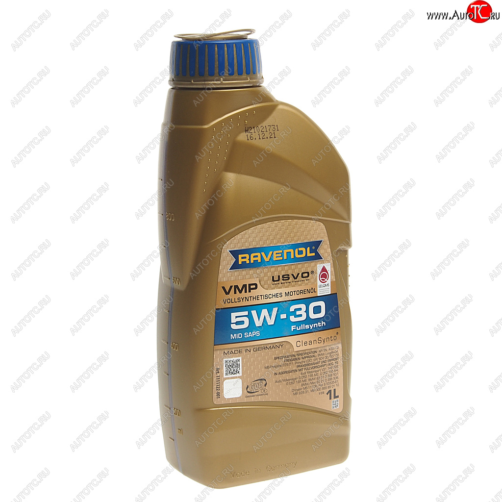 2 599 р. Масло моторное VMP 5W30 синт.1л RAVENOL RAVENOL 1111122-001  с доставкой в г. Керчь