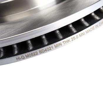 3 499 р. Диск тормозной TOYOTA Camry (06-11-),Rav 4 (06-) LEXUS IS250 передний (1шт.) SANGSIN SANGSIN sd4021  с доставкой в г. Керчь. Увеличить фотографию 5