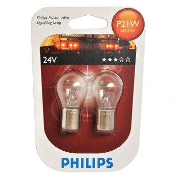 179 р. Лампа 24V P21W BA15s блистер (2шт.) PHILIPS PHILIPS 13498b2  с доставкой в г. Керчь. Увеличить фотографию 1