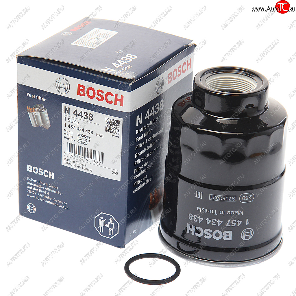 839 р. Фильтр топливный TOYOTA Land Cruiser 80,90,120 (80-07-),Hiace (84-06-) (DTDI) BOSCH BOSCH 1457434438  с доставкой в г. Керчь