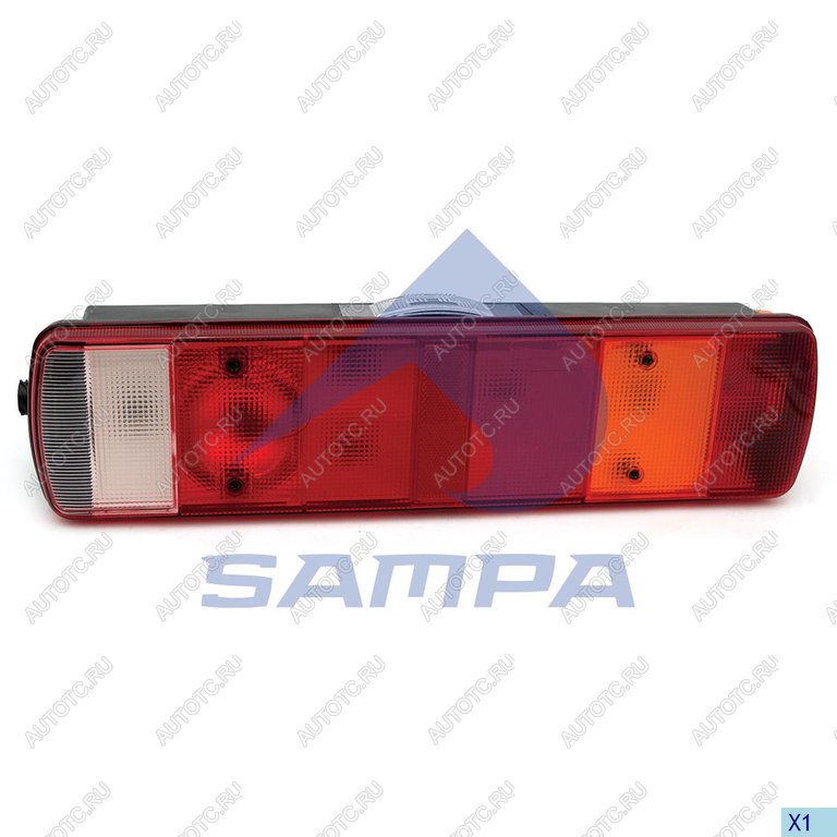 2 399 р. Фонарь задний DAF SCANIA 4 series VOLVO левый (АМР-разъем боковой) SAMPA SAMPA 044.321  с доставкой в г. Керчь