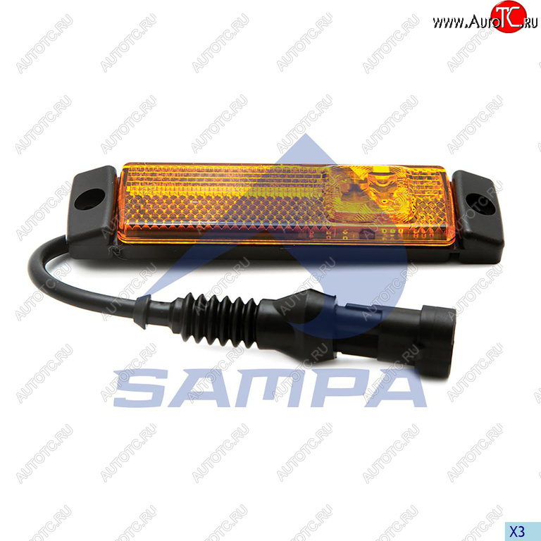 869 р. Плафон DAF CF75,85,XF105 освещения двери SAMPA SAMPA 052.308  с доставкой в г. Керчь