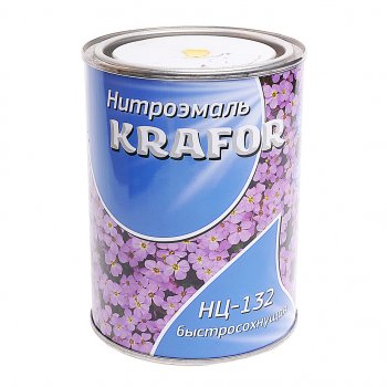 399 р. Краска желтая 700г НЦ-132 KRAFOR KRAFOR 482  с доставкой в г. Керчь. Увеличить фотографию 1