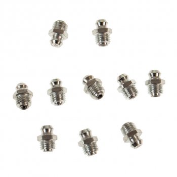 108 р. Пресс-масленка 8мм угловая 10шт. ROCKFORCE ROCKFORCE rf-gn-01-8mm  с доставкой в г. Керчь. Увеличить фотографию 1