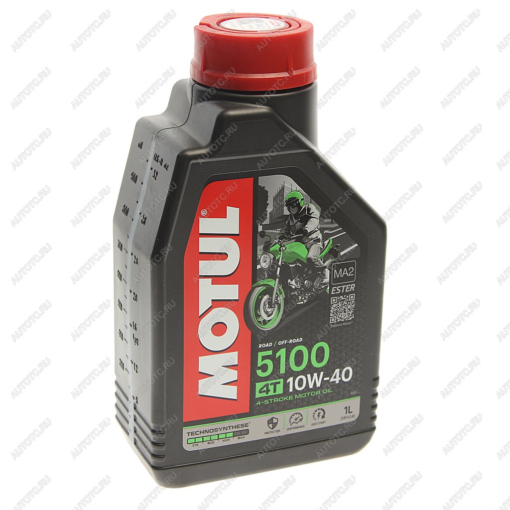 1 649 р. Масло моторное для 4-х тактных двигателей 5100 ESTER 4T 10W40 псинт.1л MOTUL MOTUL 106906  с доставкой в г. Керчь