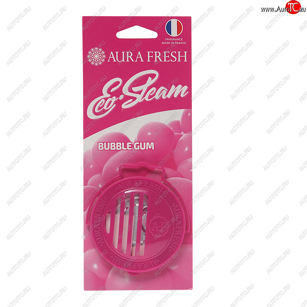 297 р. Ароматизатор на панель приборов древесное волокно (bubble gum) 40г Eco Steam AURA FRESH AURA FRESH 23030  с доставкой в г. Керчь