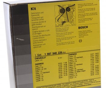 7 799 р. Комплект ГРМ CHEVROLET Aveo,Lacetti,Lanos (1.41.6) BOSCH BOSCH 1987948226  с доставкой в г. Керчь. Увеличить фотографию 5