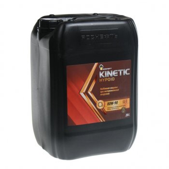 7 299 р. Масло трансмиссионное KINETIC Hypoid GL-5 80W90 мин.20л РОСНЕФТЬ РОСНЕФТЬ 10128  с доставкой в г. Керчь. Увеличить фотографию 1