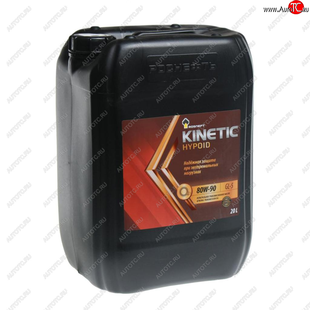 7 299 р. Масло трансмиссионное KINETIC Hypoid GL-5 80W90 мин.20л РОСНЕФТЬ РОСНЕФТЬ 10128  с доставкой в г. Керчь