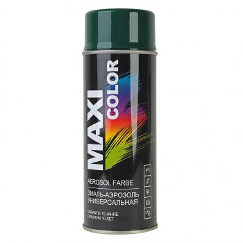 459 р. Краска зеленая темная аэрозоль 400мл MAXI COLOR MAXI COLOR 6005mx  с доставкой в г. Керчь. Увеличить фотографию 1