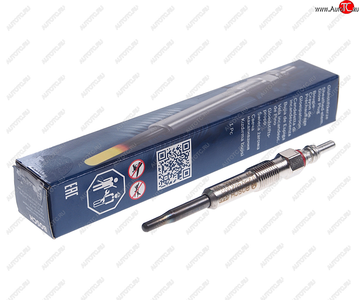 1 099 р. Свеча накаливания VW Passat,T5,Sharan,Golf 5 AUDI A3,A4 SKODA Octavia (1.92.0 TD) BOSCH BOSCH 0250402005  с доставкой в г. Керчь