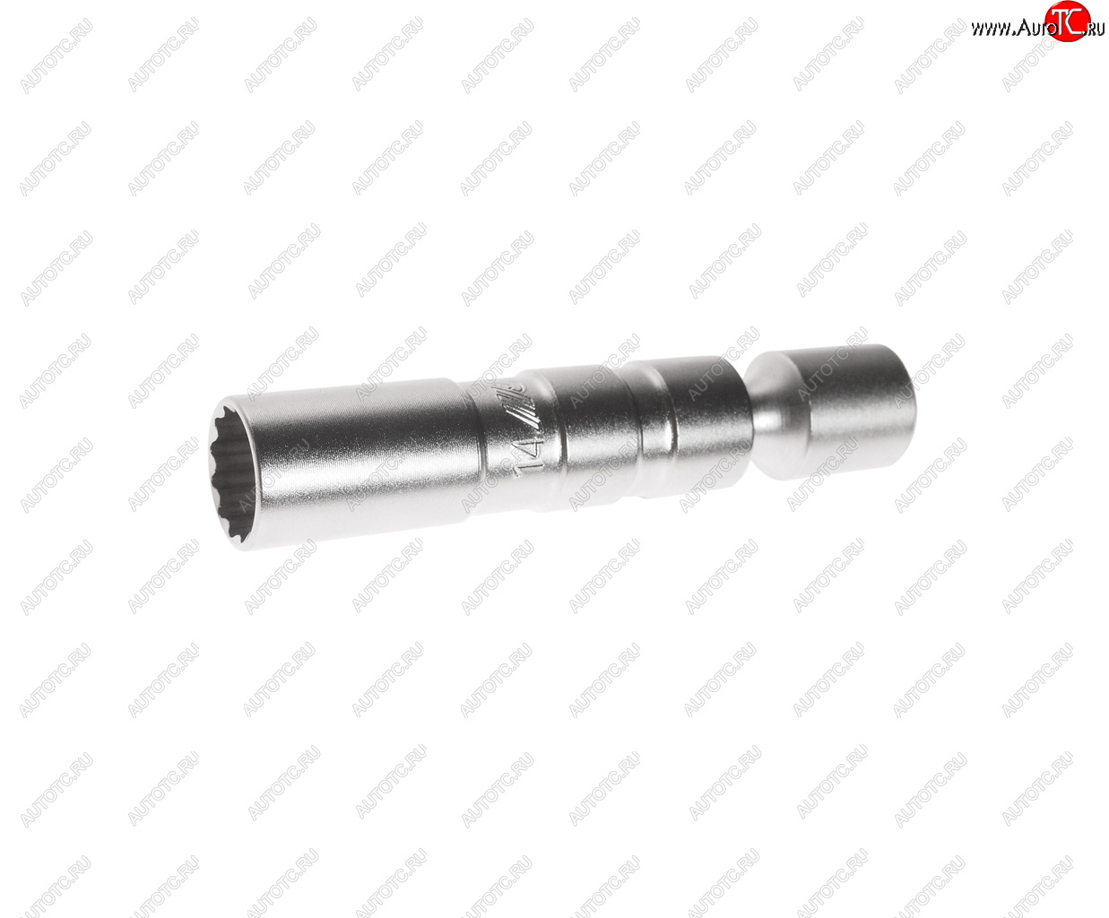 1 099 р. Головка свечная 38 14мм L=90мм 12-ти гранная с шарниром JTC JTC TOOLS CO., LTD jtc-4389  с доставкой в г. Керчь