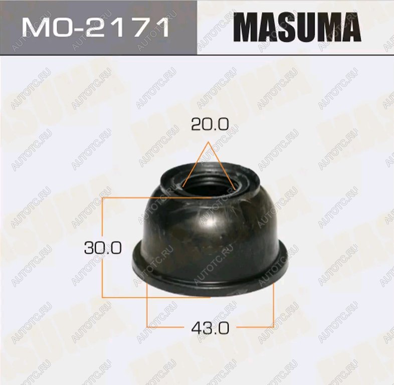 182 р. Пыльник HYUNDAI Sonata (01-05) опоры шаровой MASUMA MASUMA mo2171  с доставкой в г. Керчь