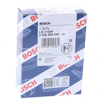 6 599 р. Датчик кислорода HYUNDAI i30 (07-) KIA Cerato (06-) верхний BOSCH BOSCH 0258986649  с доставкой в г. Керчь. Увеличить фотографию 2