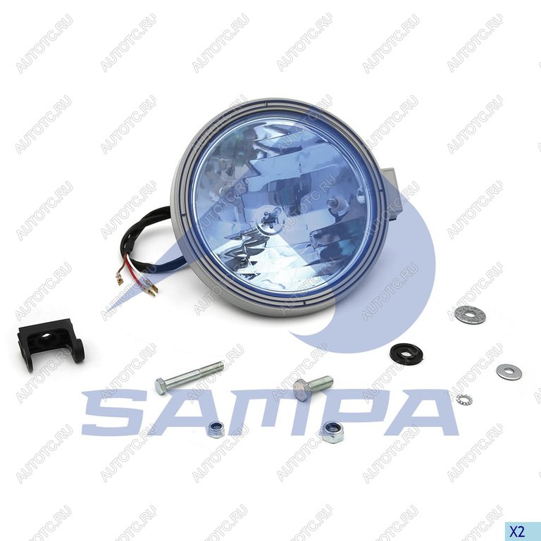 4 599 р. Фара противотуманная DAF VOLVO праваялевая SAMPA SAMPA 052.306  с доставкой в г. Керчь