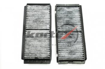 399 р. Фильтр воздушный салона MAZDA 3 (09-) угольный (2шт.) KORTEX KORTEX kc0054s KORTEX kc0054s  с доставкой в г. Керчь. Увеличить фотографию 2