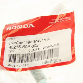 1 189 р. Направляющая суппорта HONDA Accord (03-),Civic (06-),CR-V (07-),Crosstour переднего верхняя OE HONDA 45235s0a003  с доставкой в г. Керчь. Увеличить фотографию 2