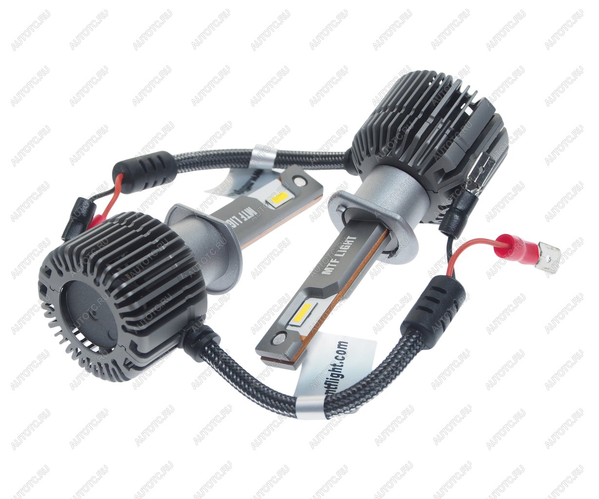 3 499 р. Лампа светодиодная 12V H1 P14.5s бокс (2шт.) MTF MTF dv01k3  с доставкой в г. Керчь