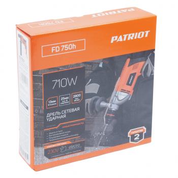 6 549 р. Дрель ударная 710Вт PATRIOT PATRIOT fd750h   с доставкой в г. Керчь. Увеличить фотографию 4