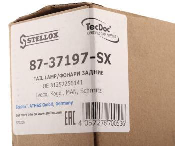 1 019 р. Фонарь задний KRONE KOEGEL MERCEDES левый STELLOX STELLOX 87-37197-sx  с доставкой в г. Керчь. Увеличить фотографию 4