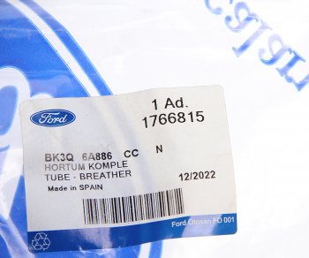 7 649 р. Патрубок FORD Transit (00-05) вентиляции картерных газов OE FORD 1766815  с доставкой в г. Керчь. Увеличить фотографию 3