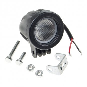 719 р. Фара рабочего света 55мм 24-10W (рассеянный свет) круглая MISTAR MISTAR mis-2410w flood MISTAR mis-2410w flood  с доставкой в г. Керчь. Увеличить фотографию 2