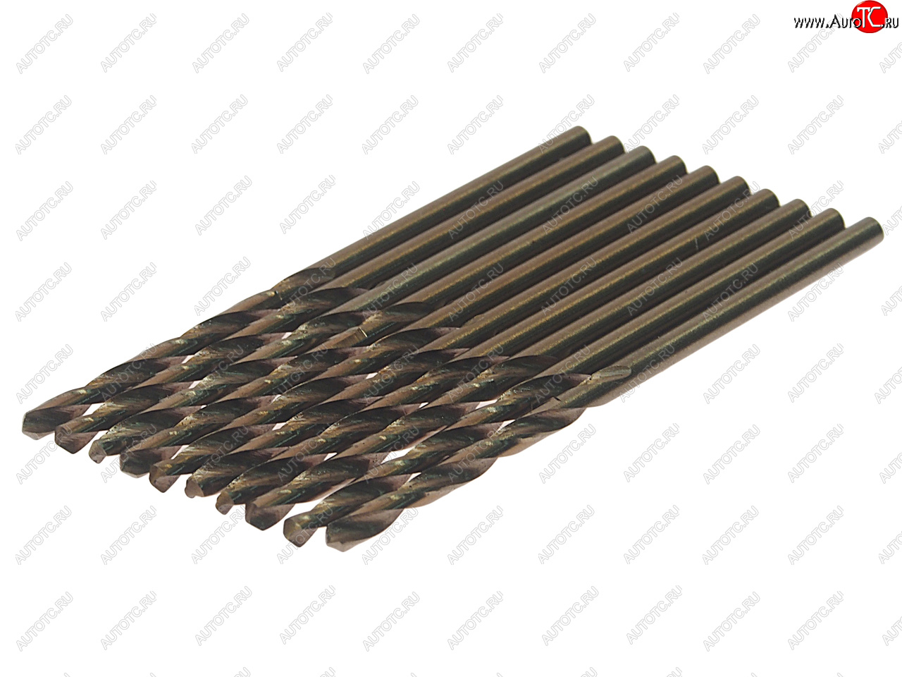 200 р. Сверло по металлу 2.5мм HSS Cobalt (10шт.) ROCKFORCE ROCKFORCE rf-dsp25h  с доставкой в г. Керчь