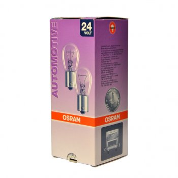 135 р. Лампа 24V P21W BA15s OSRAM OSRAM 7529  с доставкой в г. Керчь. Увеличить фотографию 1
