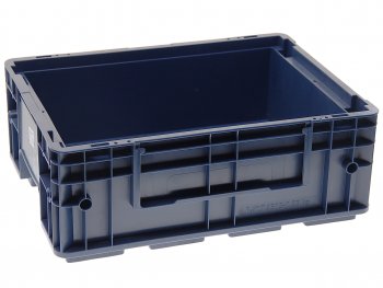759 р. Ящик полимерный многооборотный 396х297х147.5мм синий IPLAST IPLAST ip-378751  с доставкой в г. Керчь. Увеличить фотографию 1