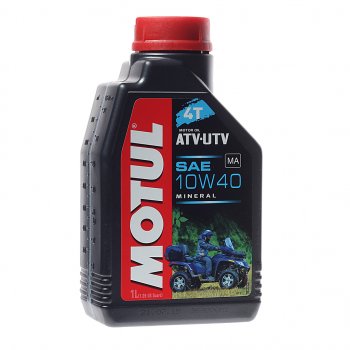 1 169 р. Масло моторное для 4-х тактных двигателей ATV-UTV 4T 10W40 1л MOTUL MOTUL 105878  с доставкой в г. Керчь. Увеличить фотографию 1