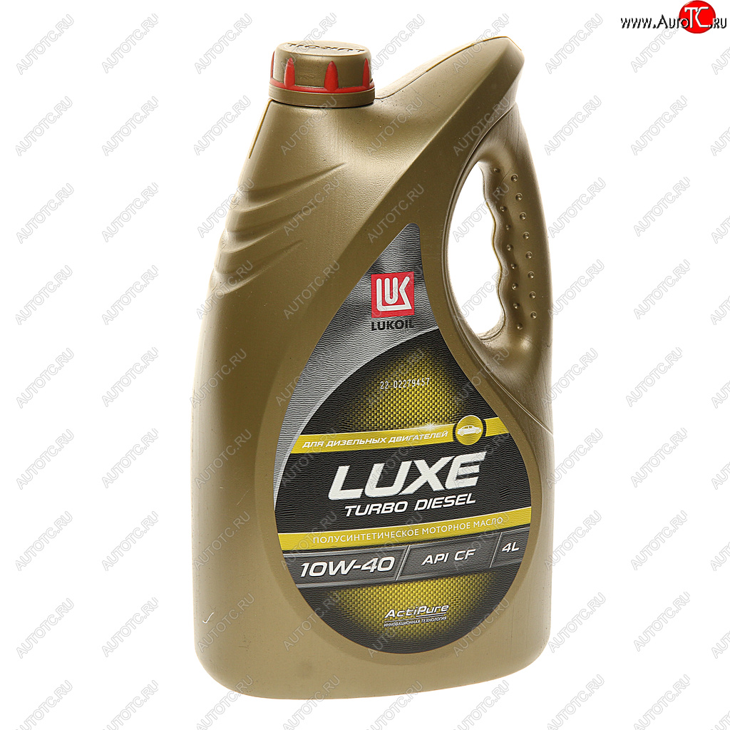 1 659 р. Масло моторное ЛЮКС ТУРБО ДИЗЕЛЬ CF 10W40 псинт.4л ЛУКОЙЛ LUKOIL 3706361  с доставкой в г. Керчь
