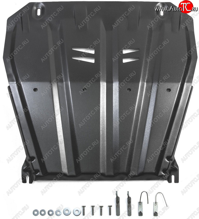 5 249 р. Защита картера и КПП NISSAN X-Trail (07-1414-) (2.02.5) (с крепежом) АВТОБРОНЯ АВТОБРОНЯ 111.04158.1  с доставкой в г. Керчь