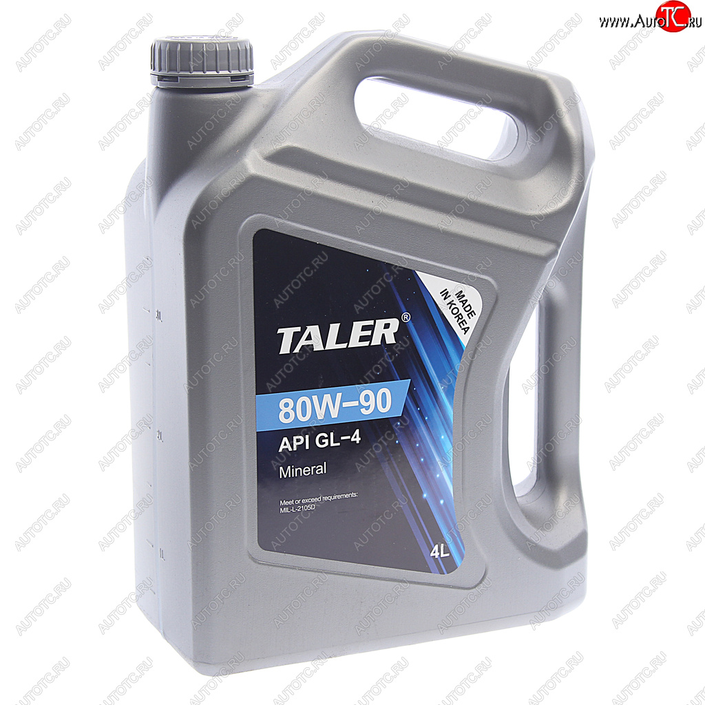 2 399 р. Масло трансмиссионное GL-4 80W90 мин.4л TALER TALER 500414  с доставкой в г. Керчь