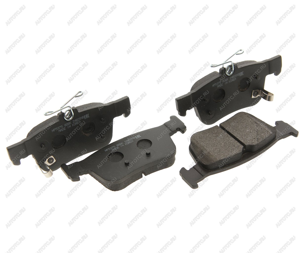 3 299 р. Колодки тормозные задние (4шт.) HSB Ford Mondeo MK5 CD391 дорестайлинг седан (2014-2018)  с доставкой в г. Керчь