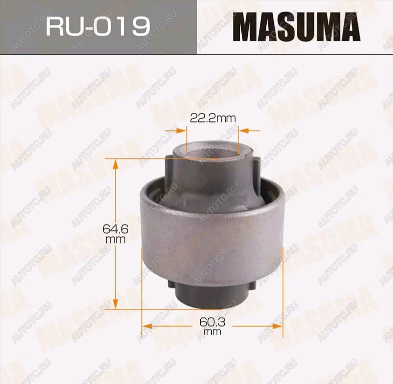 769 р. Сайлентблок TOYOTA Mark 2 рычага переднего MASUMA MASUMA ru-019  с доставкой в г. Керчь