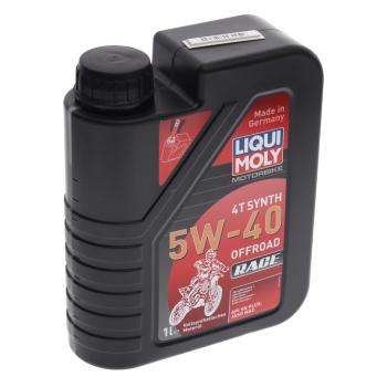2 149 р. Масло моторное для 4-х тактных двигателей MOTORBIKE 4T OFFROAD RACE 5W40 синт.1л LIQUI MOLY LIQUI MOLY 3018  с доставкой в г. Керчь. Увеличить фотографию 1