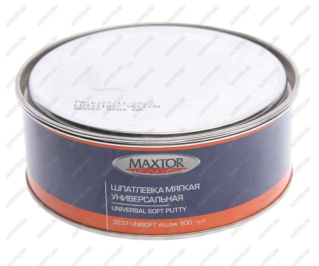 649 р. Шпатлевка мягкая UNISOFT YELLOW 0.9кг MAXTOR MAXTOR 32370.9  с доставкой в г. Керчь