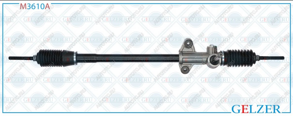 7 999 р. Рейка рулевая HONDA Civic (91-95) GELZER GELZER m3610a  с доставкой в г. Керчь