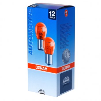 127 р. Лампа 12V PY21W BAU15s желтая OSRAM OSRAM 7507  с доставкой в г. Керчь. Увеличить фотографию 1
