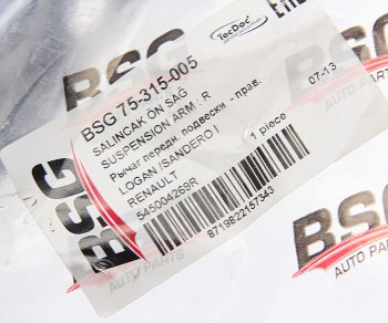 2 599 р. Рычаг подвески ЛАДА Largus RENAULT Logan (04-) передней правый BSG BSG bsg75315005  с доставкой в г. Керчь. Увеличить фотографию 4