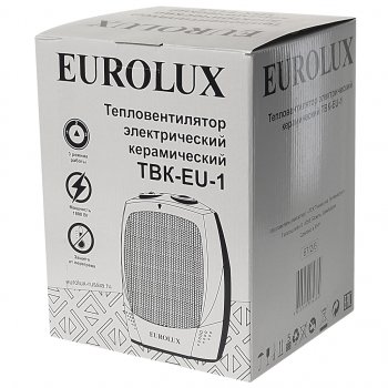 2 199 р. Тепловентилятор бытовой 1.80кВт (18кв.м) настольный белый EUROLUX EUROLUX 6726  с доставкой в г. Керчь. Увеличить фотографию 5