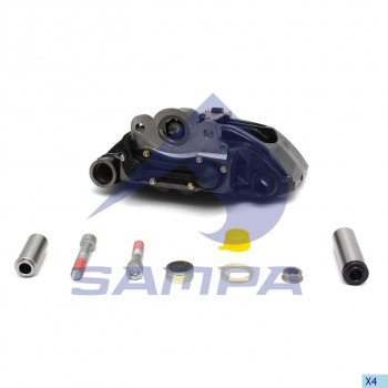 48 899 р. Суппорт SAF (SKRB9022K) правый 22.5 в сборе с колодками SAMPA SAMPA 091.048  с доставкой в г. Керчь. Увеличить фотографию 1