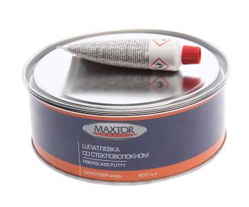 Шпатлевка со стекловолокном FIBER GLASS GREEN 0.9кг MAXTOR MAXTOR 32400.9