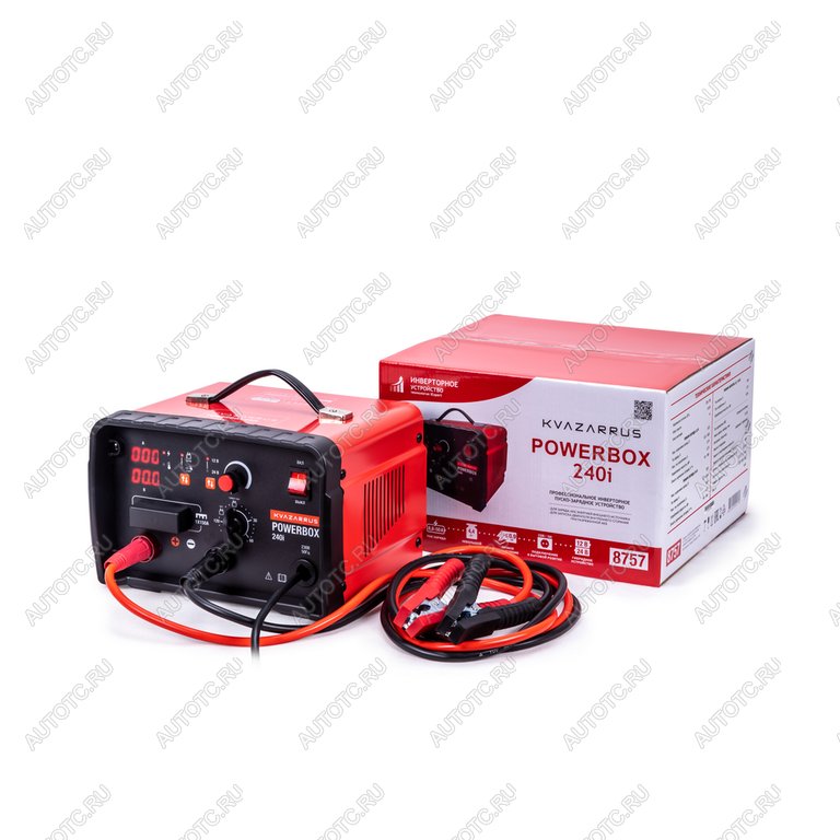 12 699 р. Устройство пуско-зарядное 12-24V40-700Ач240А инверторное KVAZARRUS KVAZARRUS powerbox 240i  с доставкой в г. Керчь