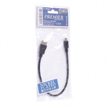 27 р. Переходник USB-M5P 4.5мм 0.3м PREMIER PREMIER 5-941  с доставкой в г. Керчь. Увеличить фотографию 1