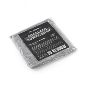 172 р. Салфетка микрофибра универсальная 40х40см Edgeless Towel Gray SHINE SYSTEMS SHINE SYSTEMS ss446  с доставкой в г. Керчь. Увеличить фотографию 4