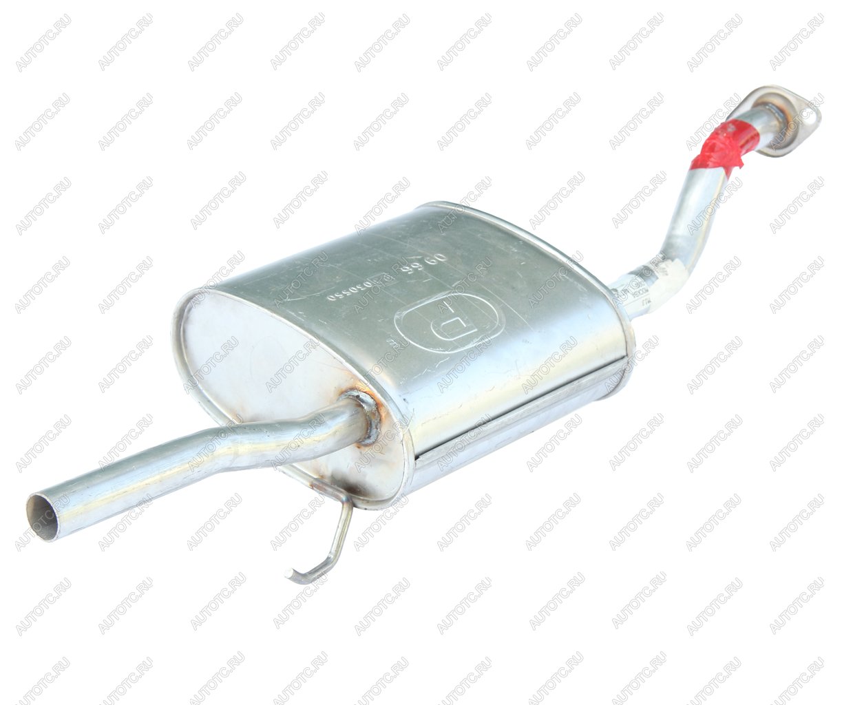 6 249 р. Глушитель HONDA Civic (91-95) задняя часть POLMOSTROW POLMOSTROW 0966  с доставкой в г. Керчь