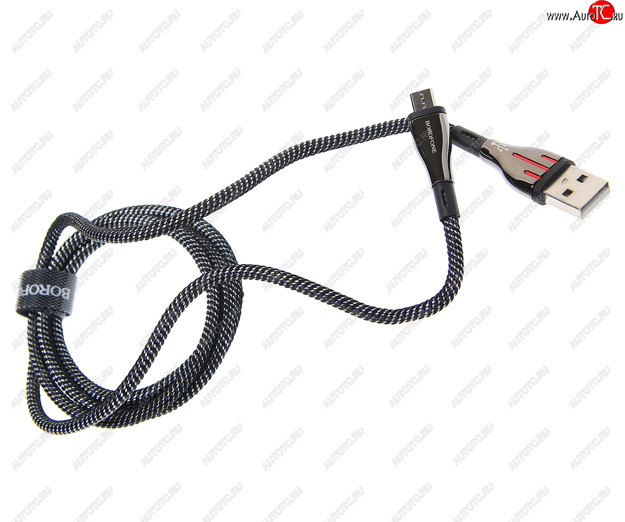 339 р. Кабель micro USB 1.2м красный BOROFONE BOROFONE bu23 red  с доставкой в г. Керчь
