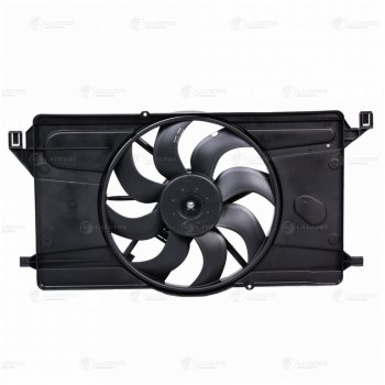 8 749 р. Вентилятор FORD Focus (04-) (1.41.6) охлаждения радиатора с кожухом LUZAR LUZAR lfk1038  с доставкой в г. Керчь. Увеличить фотографию 4